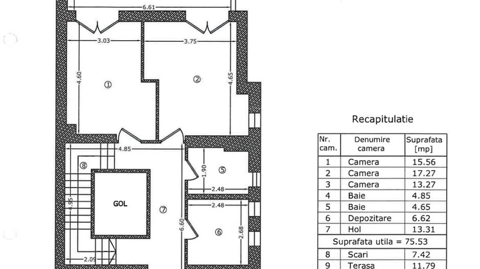 VILA 8 CAMERE - BANEASA - 220MP - COMISION 0% - Schiță 32
