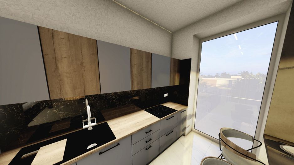 Dezvoltator vinde ap. 2 cam 52 mp Et. 5  An 2023  Comision 0% Mamaia Nord - Poză 8