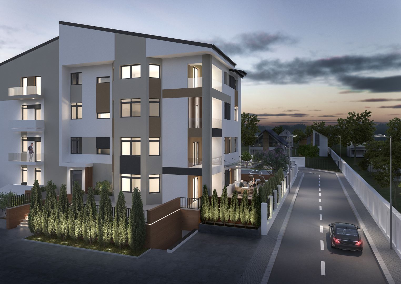 Apartament 2 camere cu terasa, 163 suprafata totala. - Poză 1