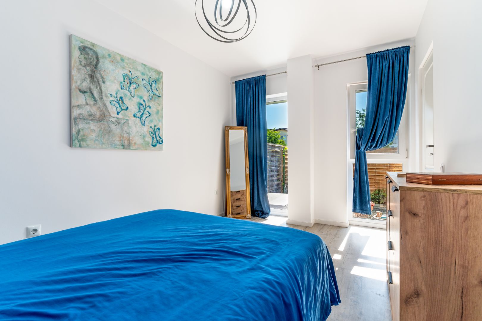 Vând apartament, 2 camere, cu gradina, de 44 mp utili, Floresti - Poză 10