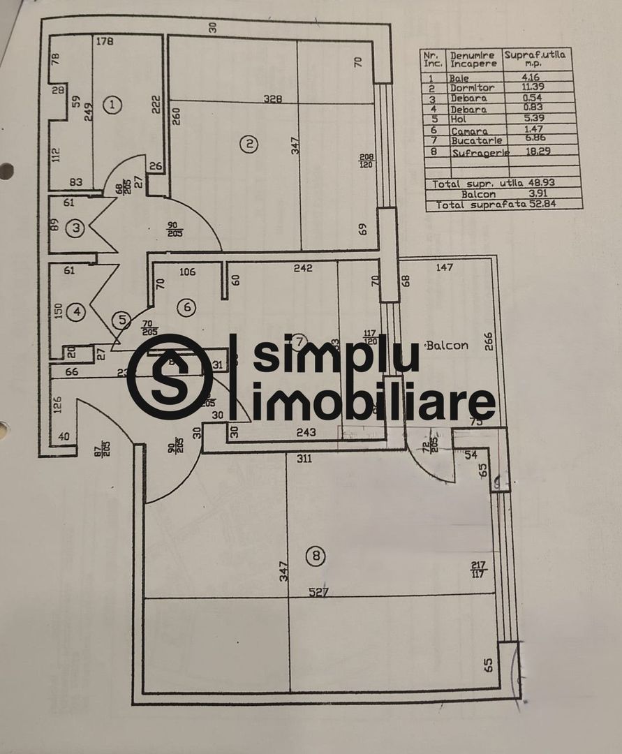 Apartament 2 camere, decomandat -1 MAI - Poză 8