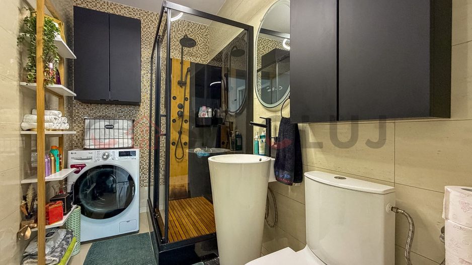 Apartament cu 2 dormitoare + living cu bucatarie open space - Poză 8