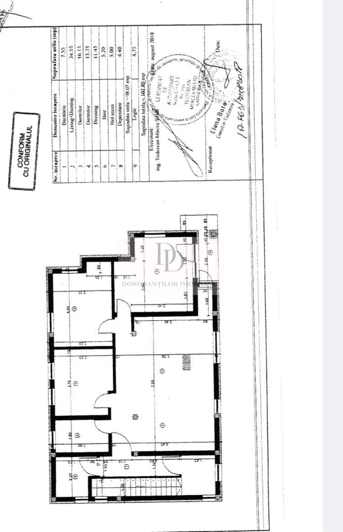 4 camere singur pe nivel | BONUS 50 mp POD | 2 Parcǎri | Iris -Oașului - Schiță 25