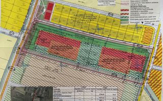 Teren industrial/comercial cu PUZ aprobat – 30.000 mp – Covaci, Timis | POT 50% - Schiță 2