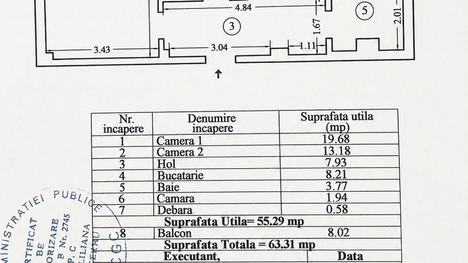 Apartament 2 camere decomandate | Trocadero | etaj 6/8 | centrala gaz - Poză 19