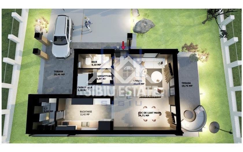 Casa individuala Calea Cisnadiei, Sibiu - Poză 3