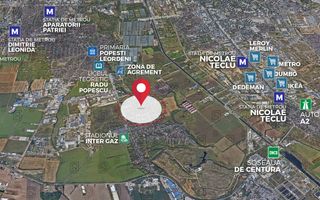 Teren intravilan de vanzare, 1705 mp, Popesti Leordeni - Poză 3