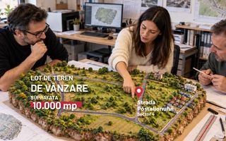 Teren 10.000 mp, deschidere la trei strazi | Postalionului - Poză 2