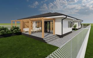 Casa Finisata 4 camere 107 mp-terasa-teren 388 mp-Aerodrom - Poză 1