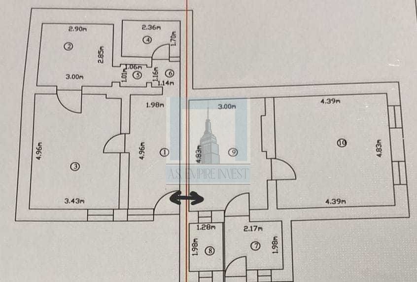 Apartament 4 camere la casă, - zonă Grivitei/Brașov - Poză 8