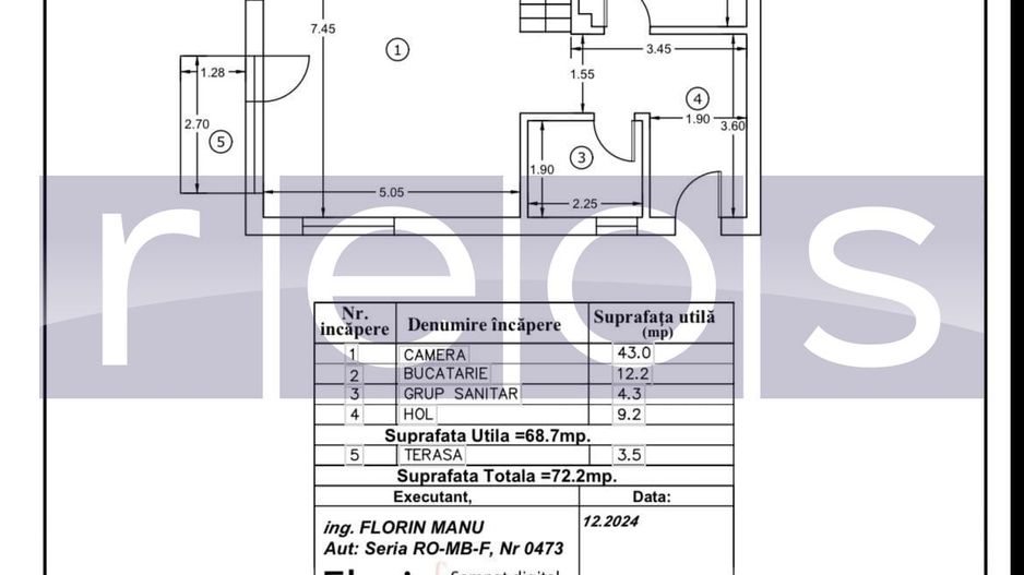 VANZARE VILA ELEGANTA | 6 CAMERE| 163 MP UTILI | STRAULESTI - Schiță 28