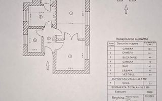 Metrou | 2 Camere Decomandat 1/7 | Creditabil & ULTRACENTRAL - Schiță 16