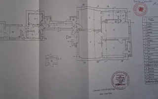 Birou cu 5 camere Unic *160mp* // Zona Eminescu- Polona - Schiță 56