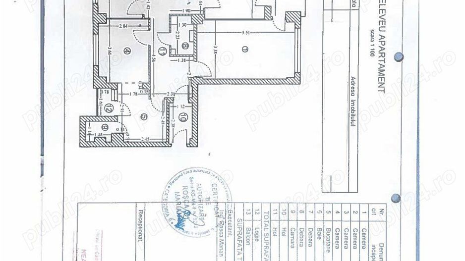 Apartament 4 camere Decomandat Strada Traian- Calea Mosilor - Poză 8