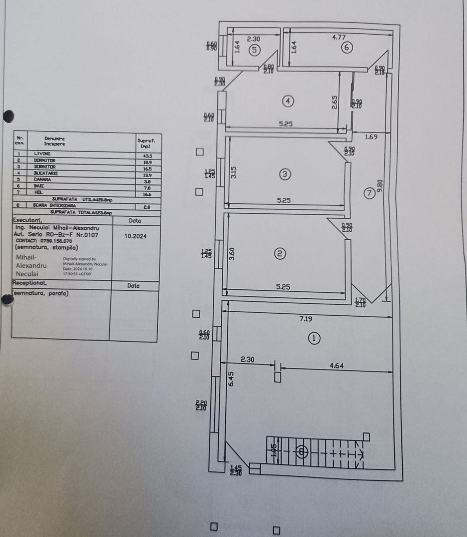Casa 7 camere 2024  Carrefour Colentina - Schiță 48
