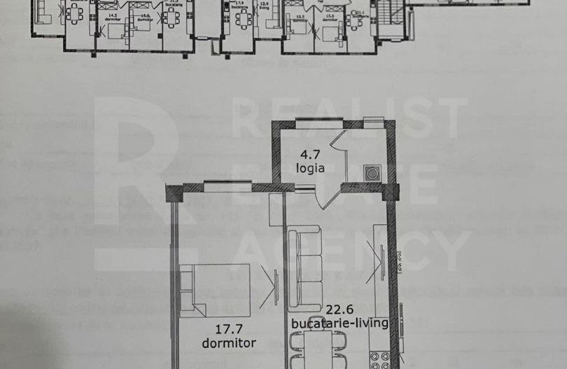 Vânzare, apartament, 2 camere, strada Alba Iulia, Buiucani - Poză 2