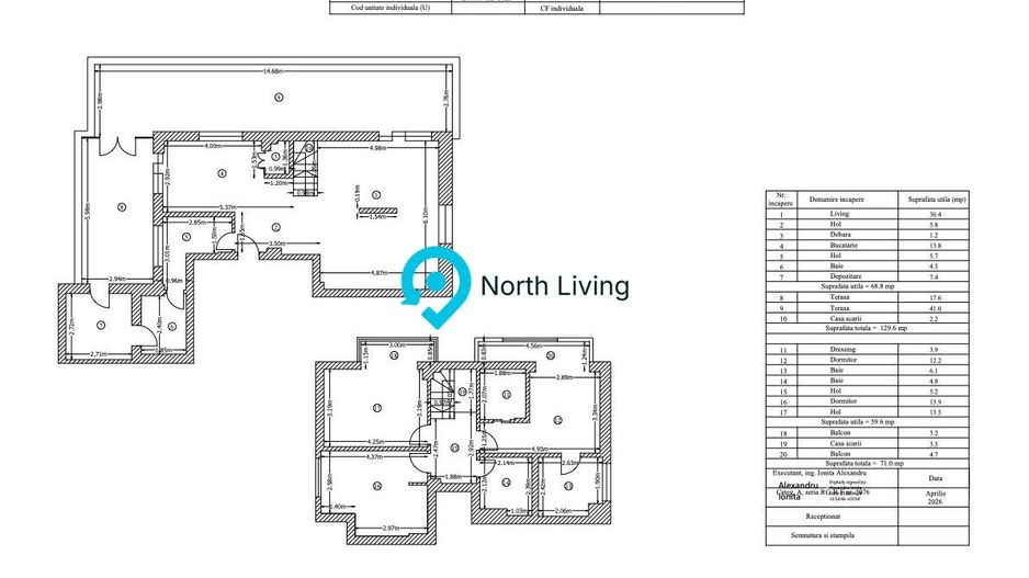 Apartament tip Penthouse 200 mp zona Iancului - Poză 21