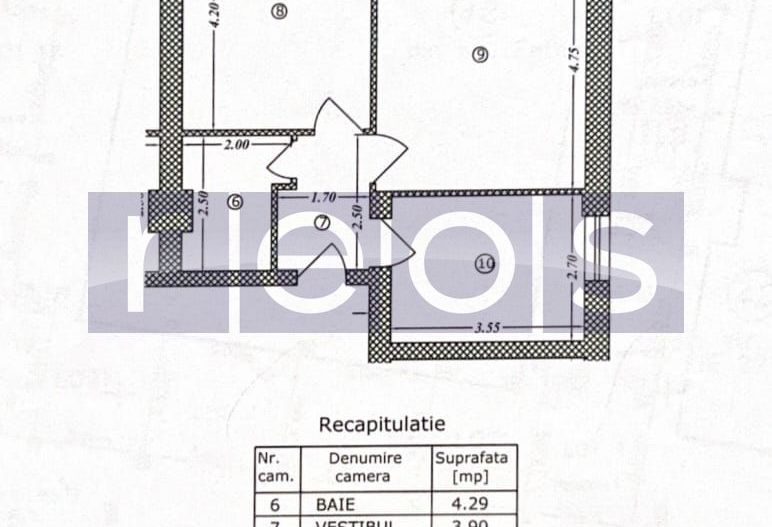 VANZARE APARTAMENT 2 CAMERE 53MP OZANA SARA RESIDENCE PARCARE INCLUS - Poză 10