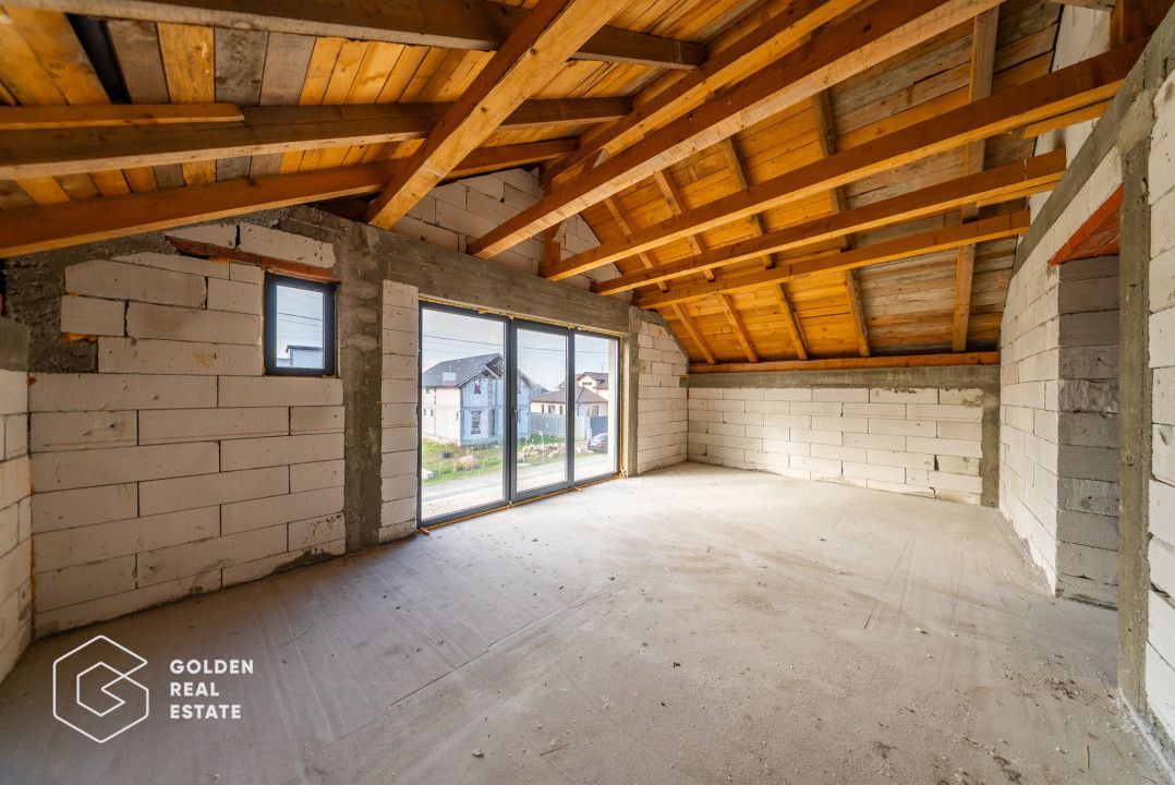 Casa Moderna P+M, Izolata, cu Acoperis Bramac în Zimandu Nou, comision 0% - Poză 15