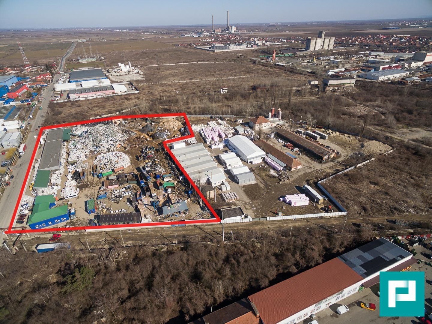 Platformă industrială cu linie CFR funcțională - Poză 4