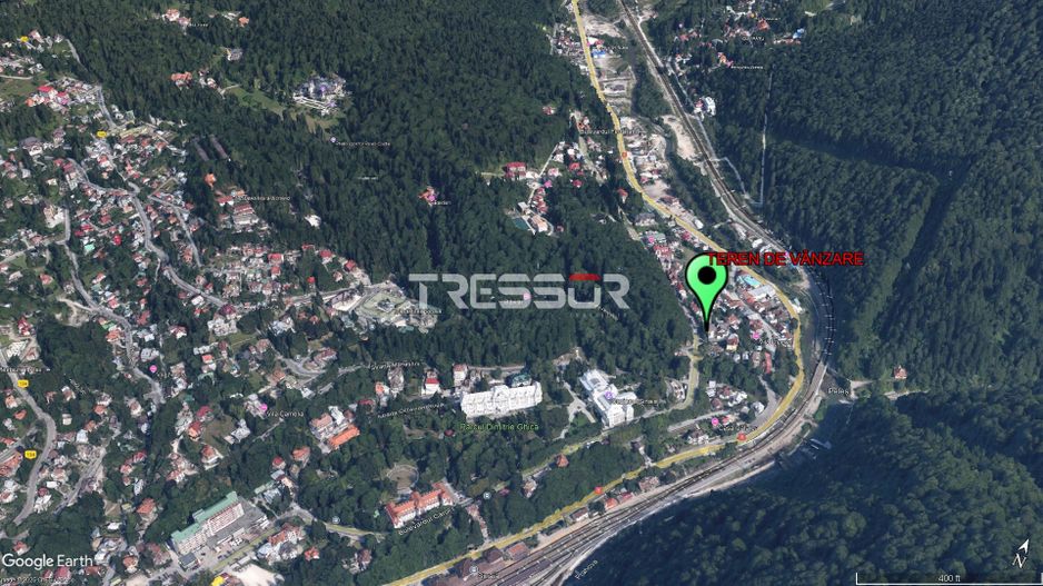 Teren intravilan de vânzare, Bd. Ferdinand, centrul stațiunii Sinaia - Poză 8