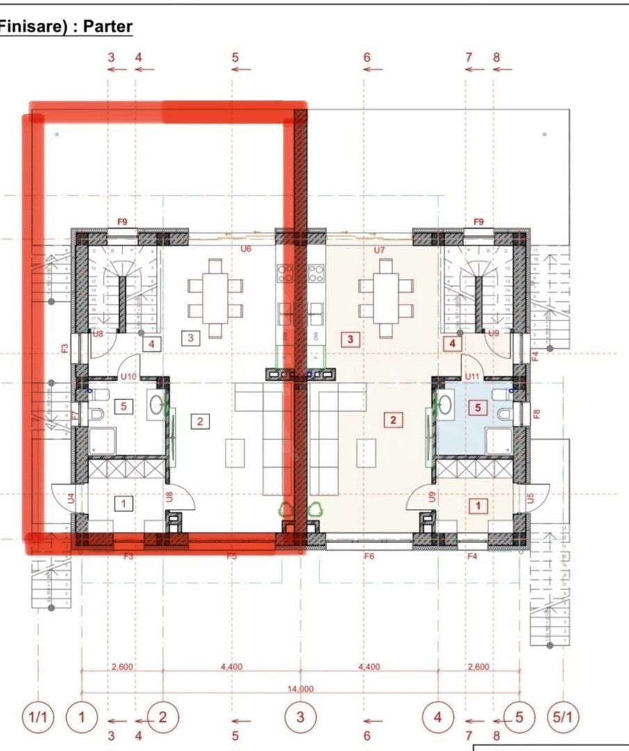 Vânzare, duplex, 3 camere, Ciocana - Schiță 6