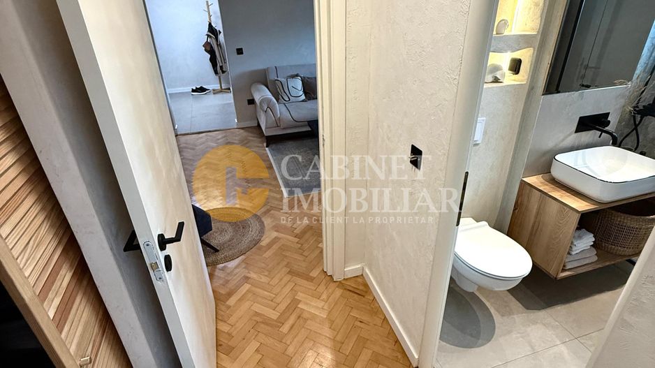 APARTAMENT 2 CAMERE - 53 MP - COMPLET RENOVAT - DESIGN WABI-SABI - ZONA CANTEMIR - Poză 11
