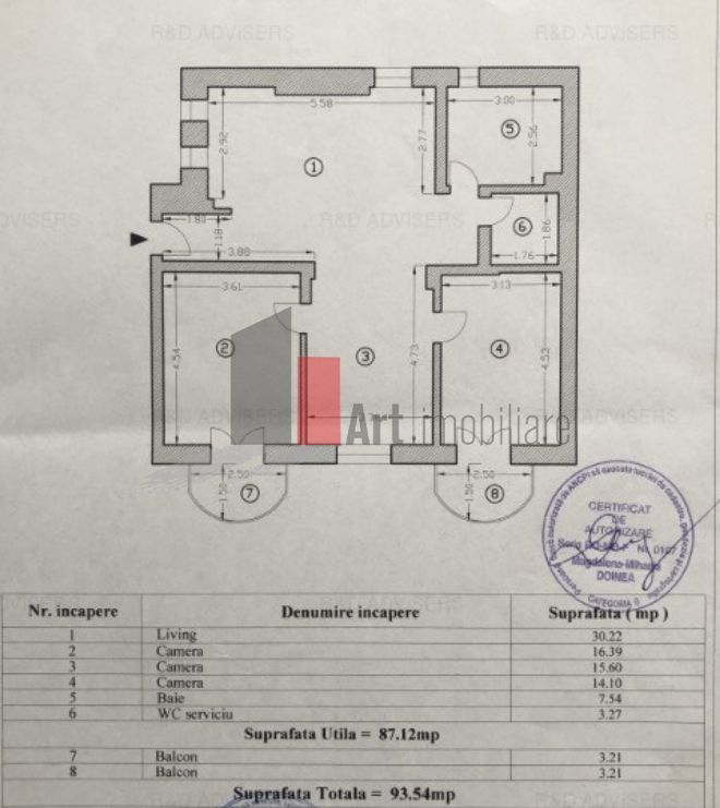 APARTAMENT 4 CAMERE PARC CAROL - Poză 8