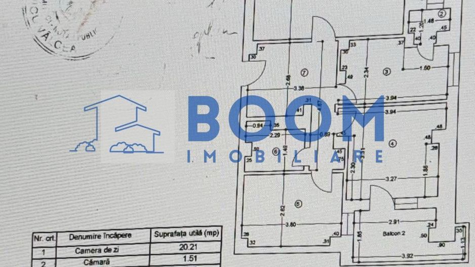 Apartament 3 camere | Centrala proprie | Proiect lift aprobat - Poză 13