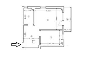 Apartament 2 camere SD INTABULAT Rediu 84000 euro loc parcare inclus - Poză 7