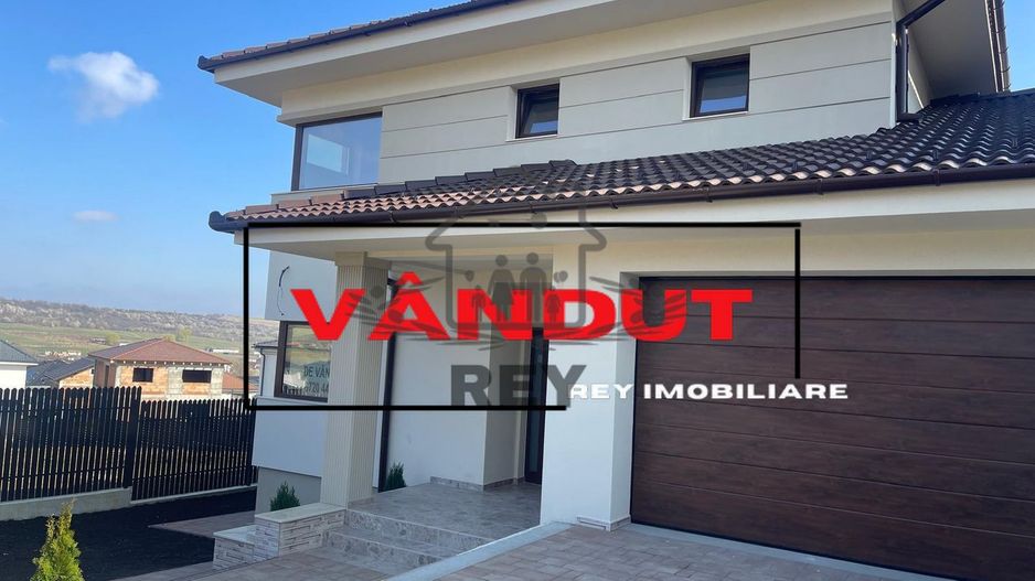 Casă modernă de vânzare,175 mpu,413 mp de teren,Cisnădie/Cisnădioara - Poză 1