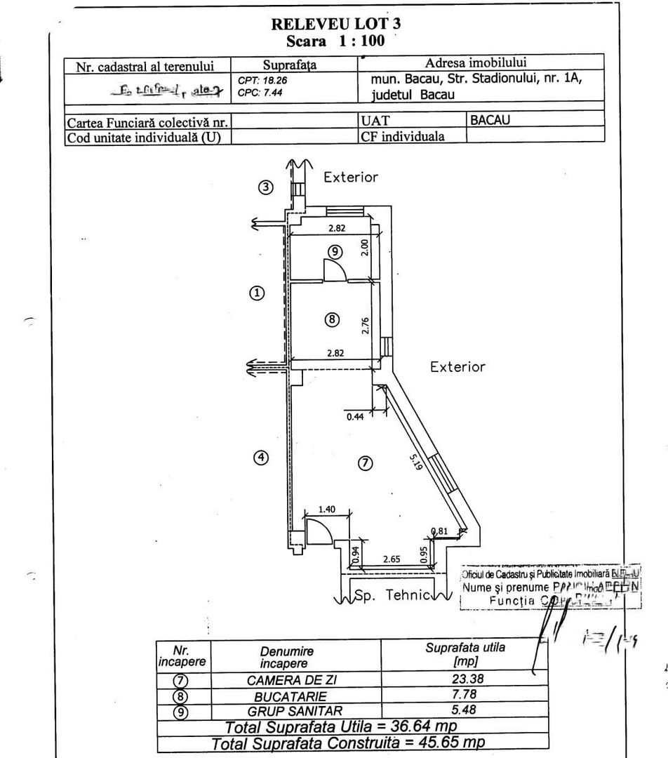 Garsonieră open-space de închiriat - Poză 14