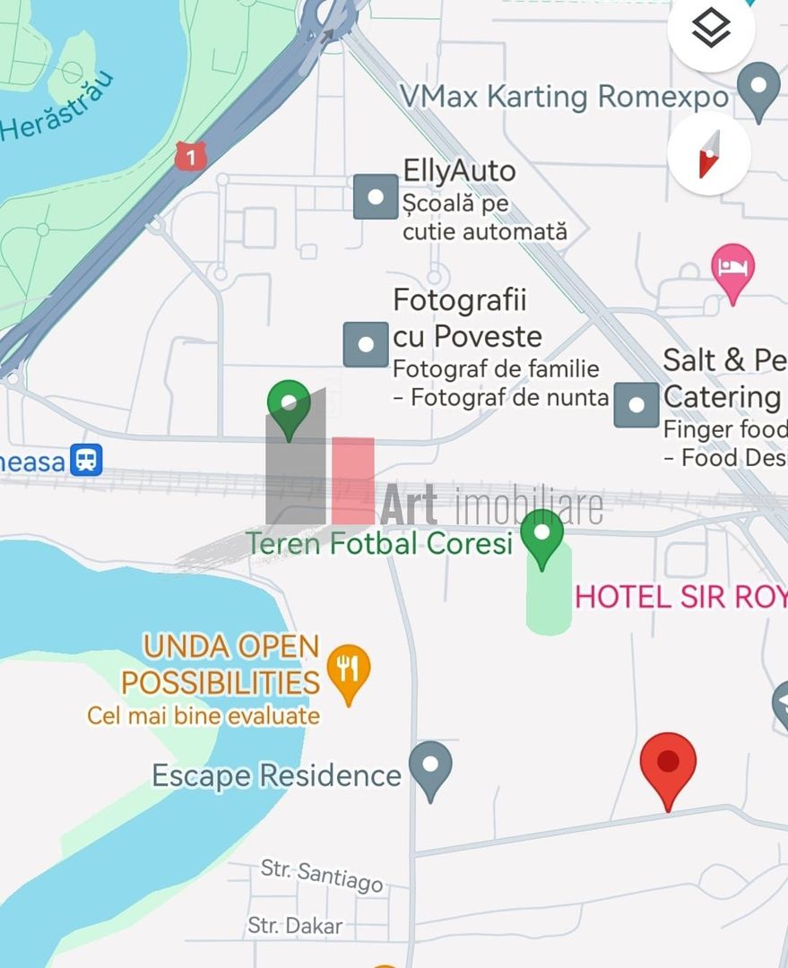 Teren intravilan 550 mp, pretabil dezvoltare, sos Straulesti - Poză 5