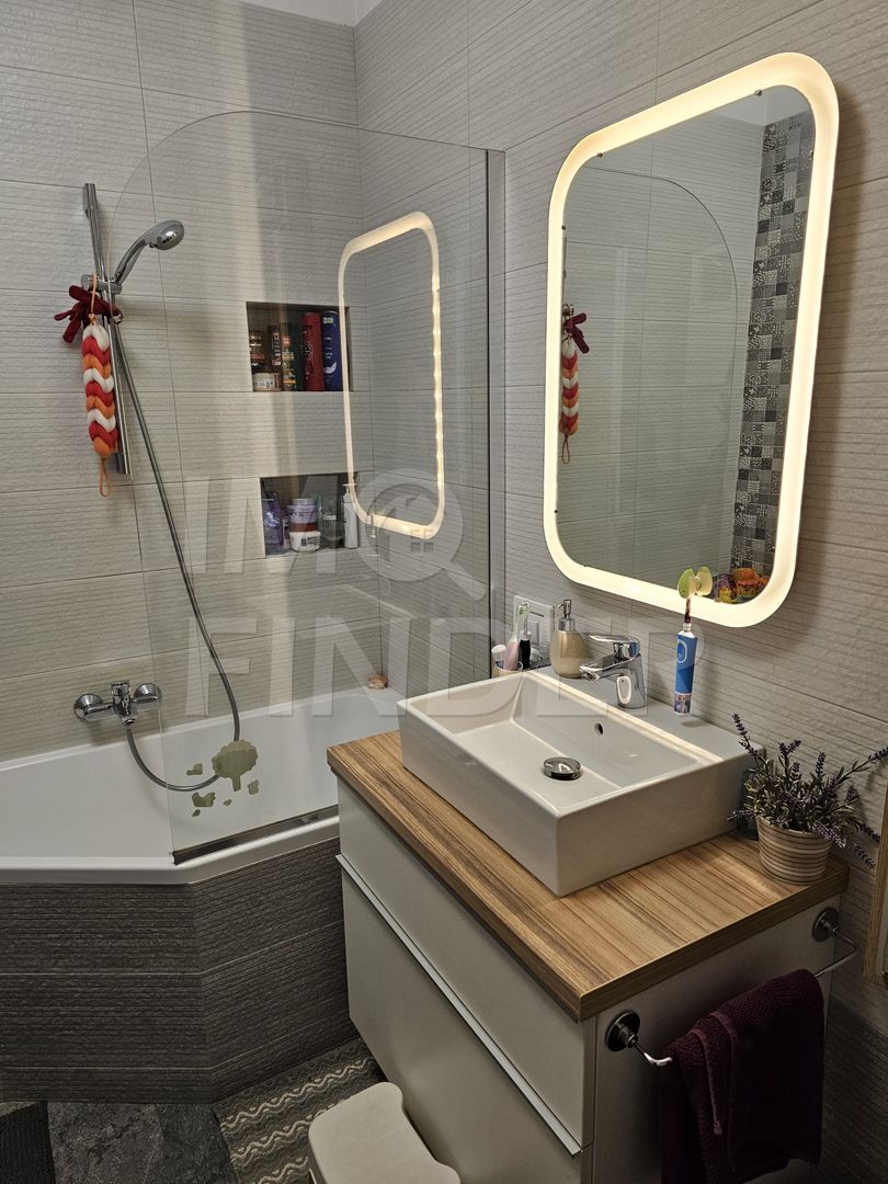 2 camere, imobil nou, Plopilor, parcare, mobilat si utilat - Poză 7