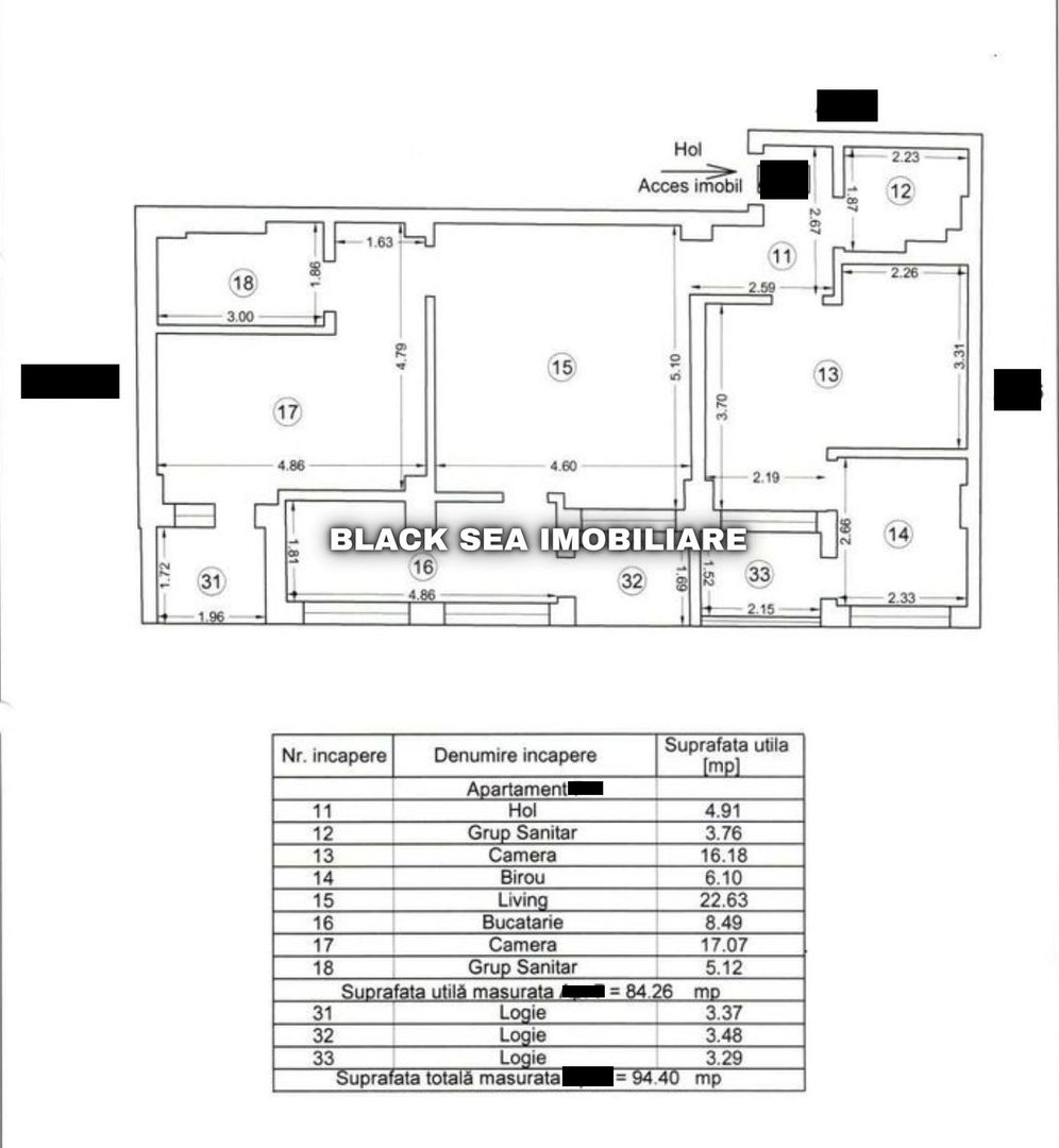 Apartament 3 camere in Faleza Nord et 2/8 Bloc Nou - Ocazie Unica - Poză 8