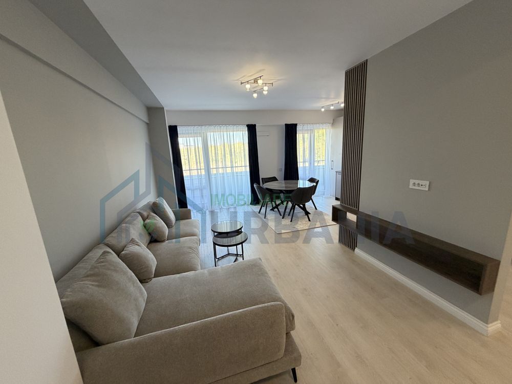 Apartament premium de închiriat, mobilat Rovere, bloc nou, terasă 15 mp și parcare subterană – 870 €/lună - Poză 2