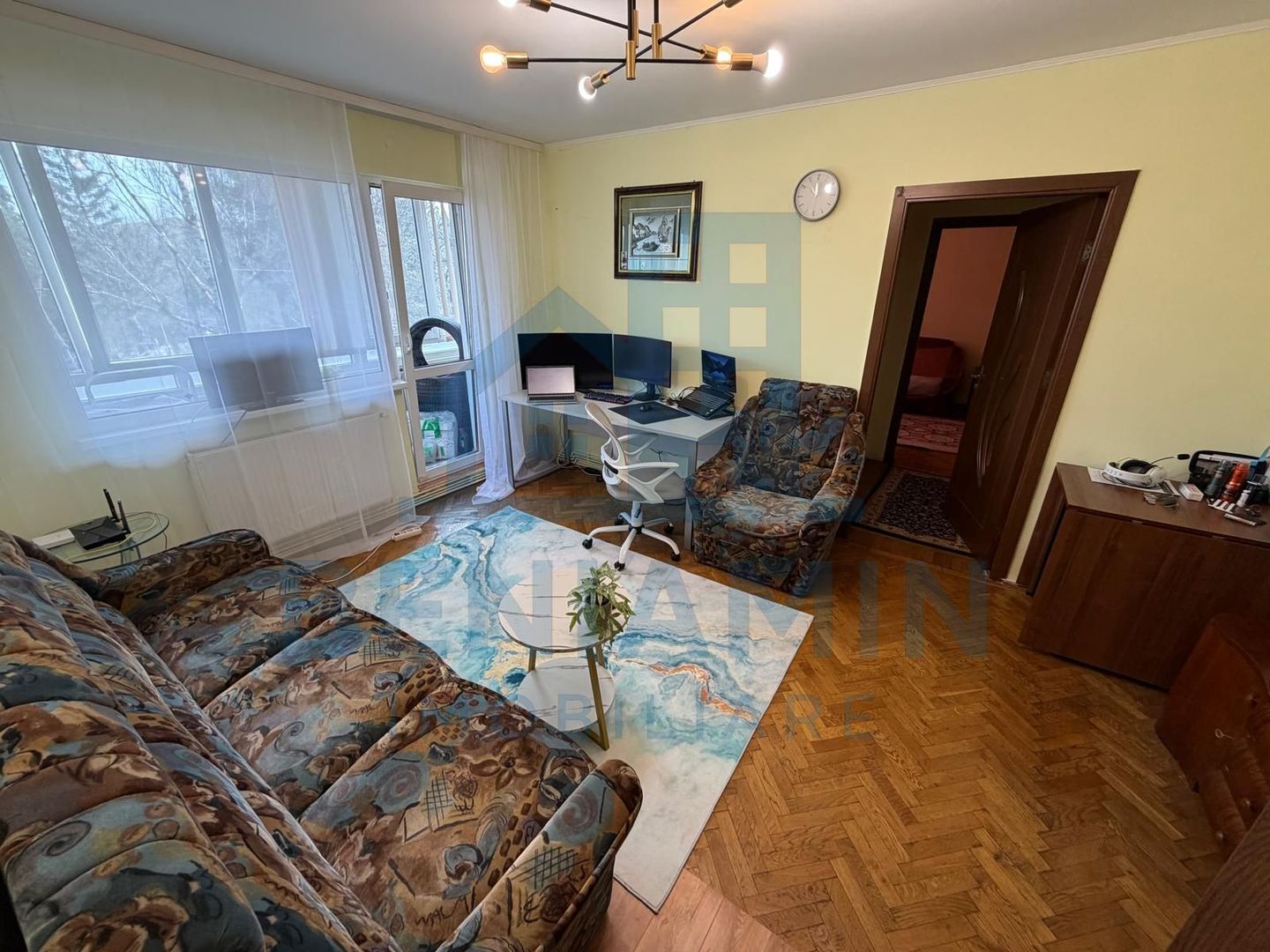 Apartament 2 camere etaj 3 Bulevardul-Saturn-Astra-52mp -centrala - Poză 1