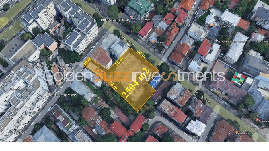 Teren 2.500 m² cu dublă deschidere – Calea Dorobanți - Poză 1
