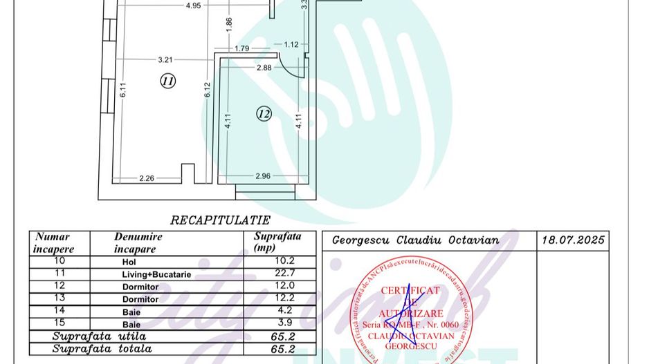 3 camere - ideale pentru activitati sau investitie - Poză 12