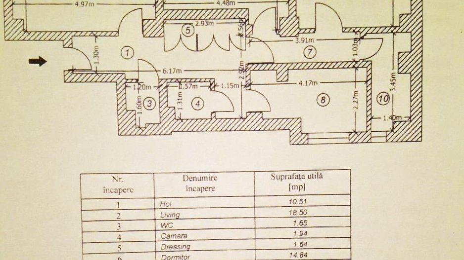 OFERTA RARA:  Vanzare Apartament 3 Camere Metrou Unirii, Vedere Fantana Mare - Poză 11