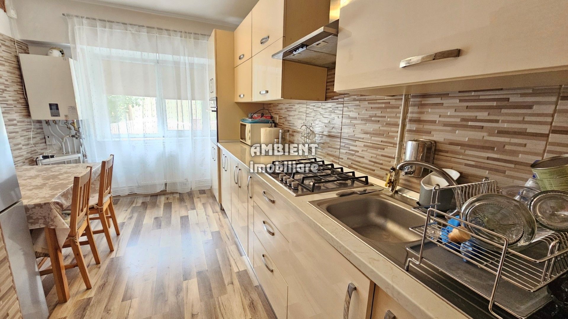 Apartament 2 camere, parter, mobilat și utilat, zona TRAIAN; - Poză 1
