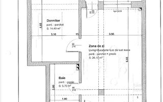 Ap cu 2 camere si balcon Incalzire in pardoseala, Selimbar - Poză 5