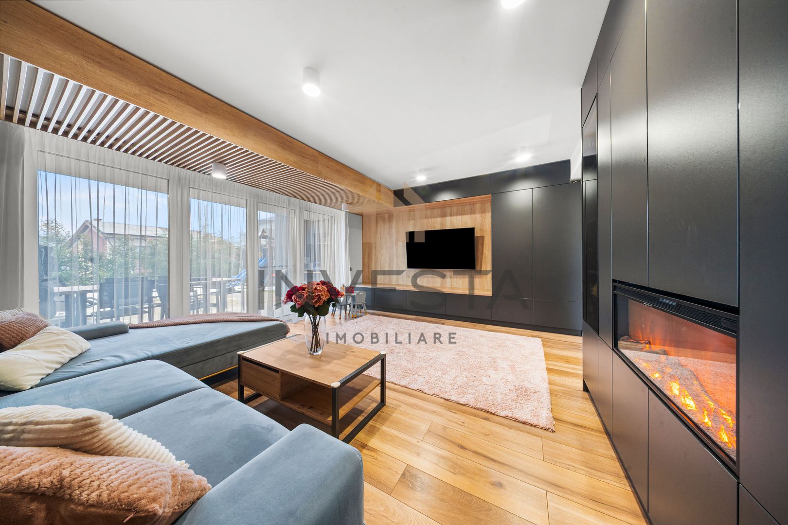 Duplex ultrafinisat | 4 camere | Gradina proprie | Vedere superba | - Poză 1