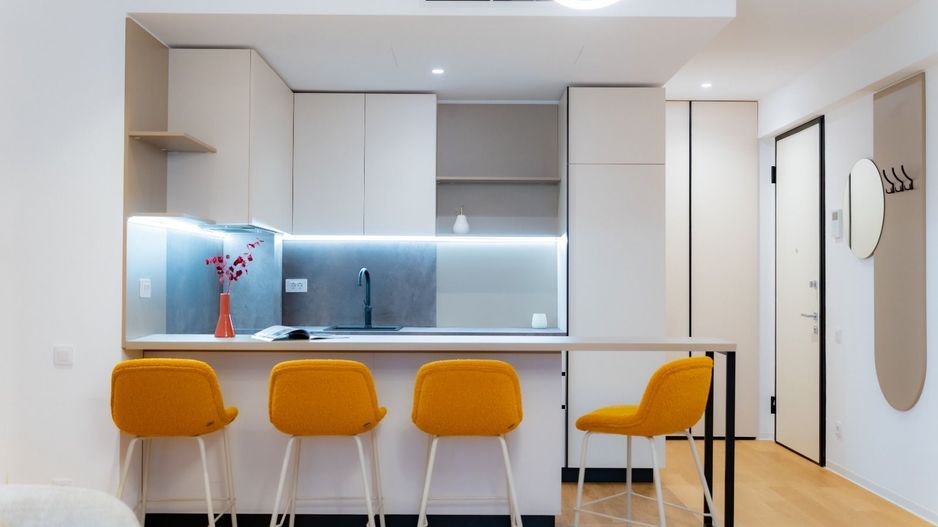 3 camere mobilat si utilat | parcare | One Lake Club Floreasca | Tei - Poză 2