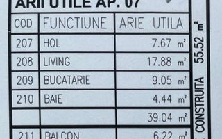 Garsoniera, bloc nou, P+3, Nr.07, Et.2, Bl.4 - CP2459638 - Poză 5