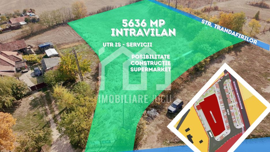 Teren intravilan 5.636 mp UTR Is – Jucu de Mijloc - Comercial/Servicii - Poză 3