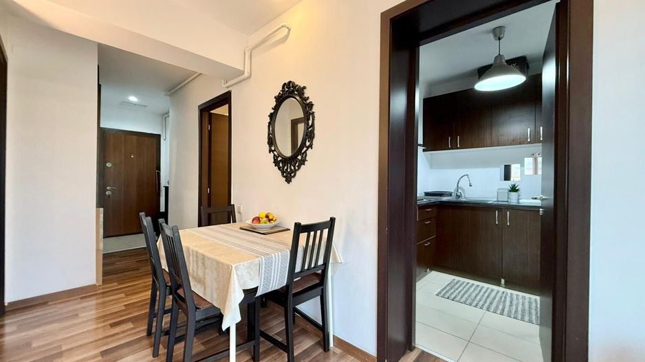 COSMOPOLIS - Apartament cu 2 camere tip studio, mobilat si utilat. - Poză 7