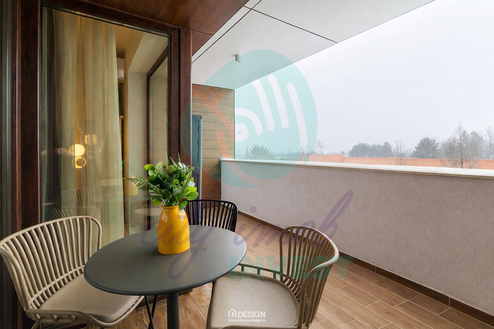 2 camere, suprafata 83 mp, terasa si loc parcare - PRIMA INCHIRIERE - Poză 32