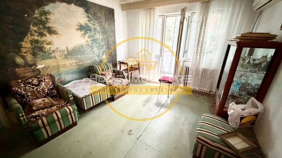 Apartament semidecomandat cu 2 camere, 42m pătrați ,65000 euro, Zimbru - Poză 1