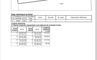 Teren intravilan Sânandrei | 700 mp | Front stradal 18 m - Poză 2